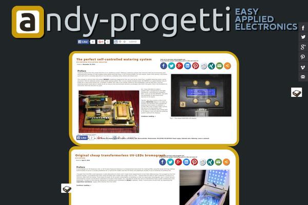 andy-progetti.com site used Eureka