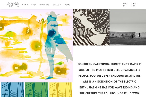 andydavisdesigns.com site used Andydavis