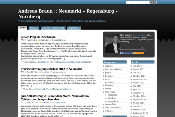 andypsilon.de site used Andypsilon