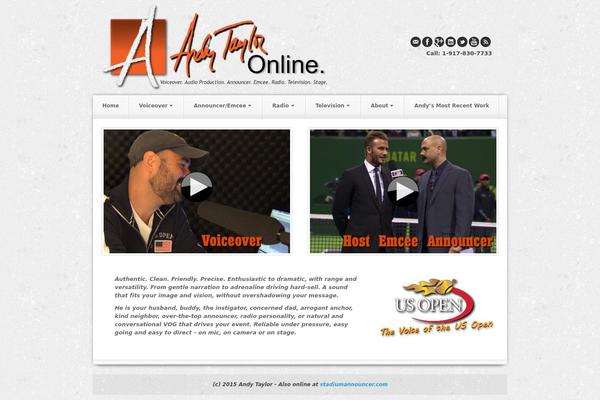 Akita theme site design template sample