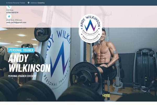 andywilkinsonfitness.co.uk site used Nanofit