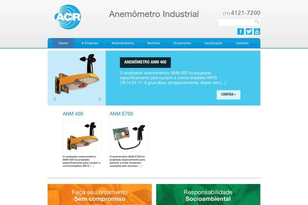 anemometros.com.br site used Hotsites-acr