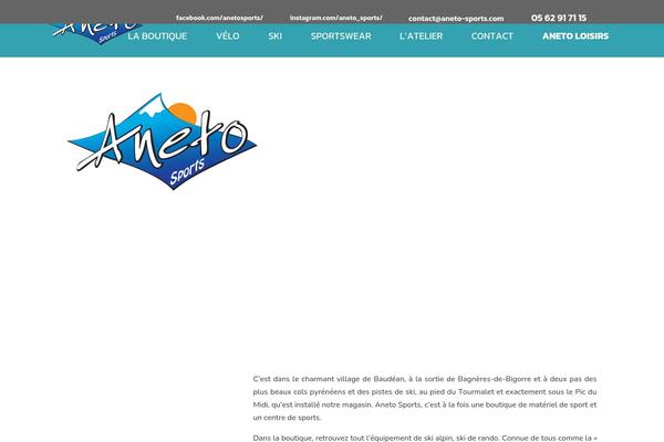 aneto-sports.com site used Anetosports