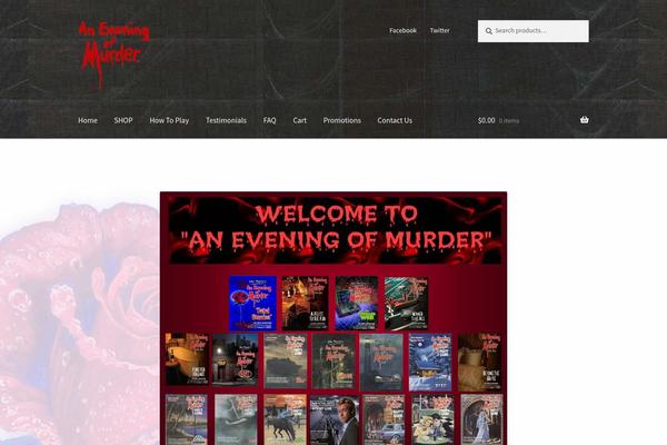 Storefront theme site design template sample