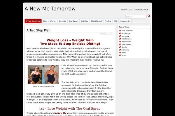 Suffusion theme site design template sample