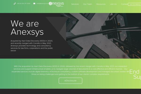 anexsys.com site used Firecask-anexsys