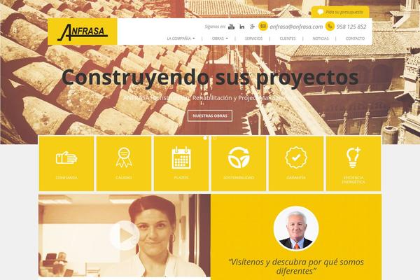anfrasa.com site used Anfrasa-theme