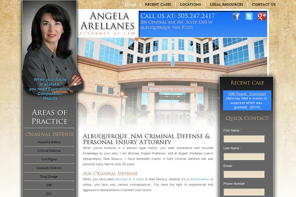 angelaarellaneslaw.com site used Angelaarellaneslaw