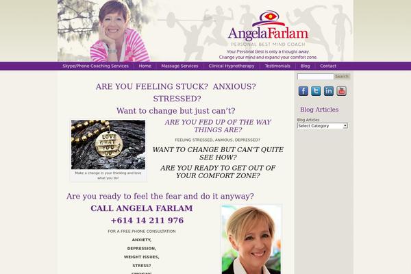angelafarlam.com site used Expand