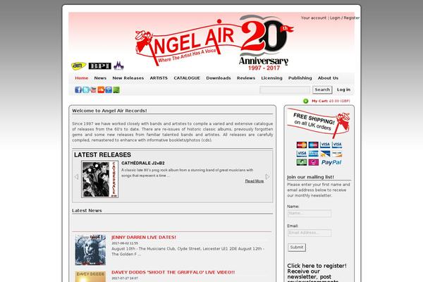 angelair.co.uk site used Weaver-ecommerce