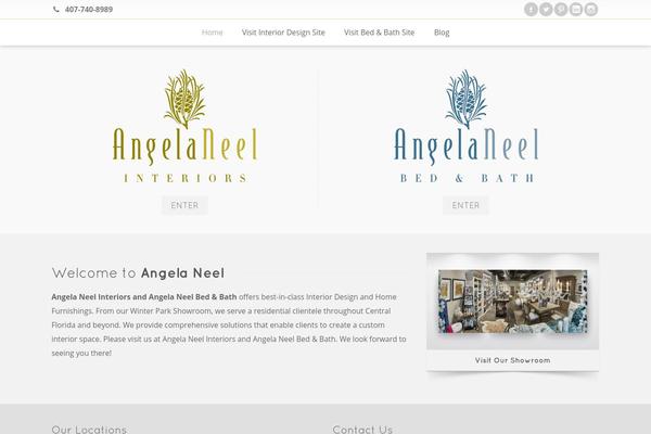 Envision theme site design template sample