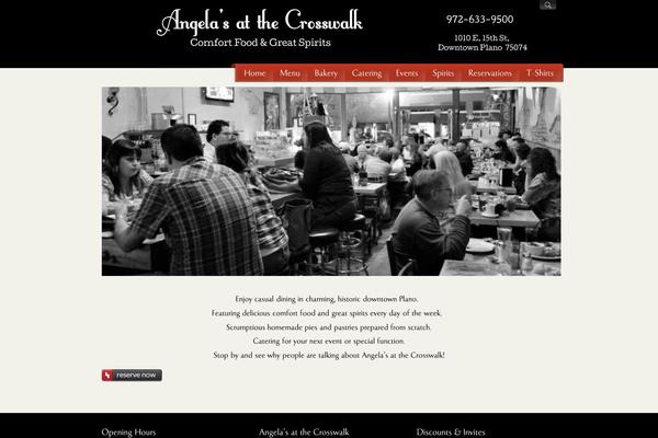 angelascrosswalk.com site used MyRestaurant