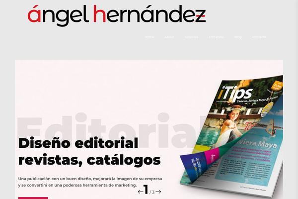 angelhernandez.com.mx site used Dabble