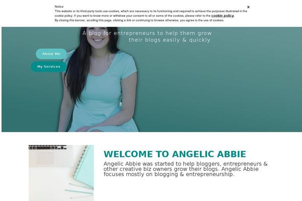 angelicabbie.com site used Theme-ellie-jane