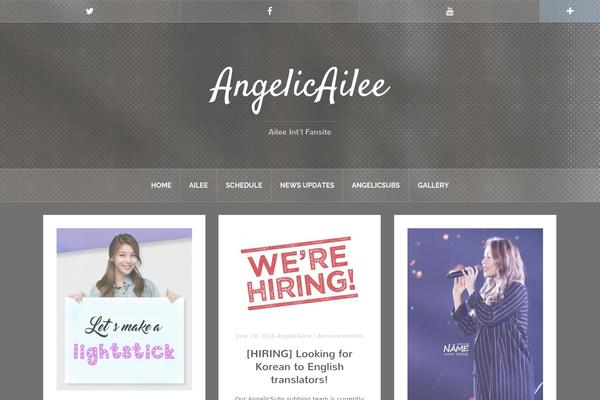 angelicailee.com site used Oria