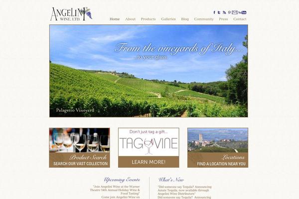 angeliniwine.com site used Angelini