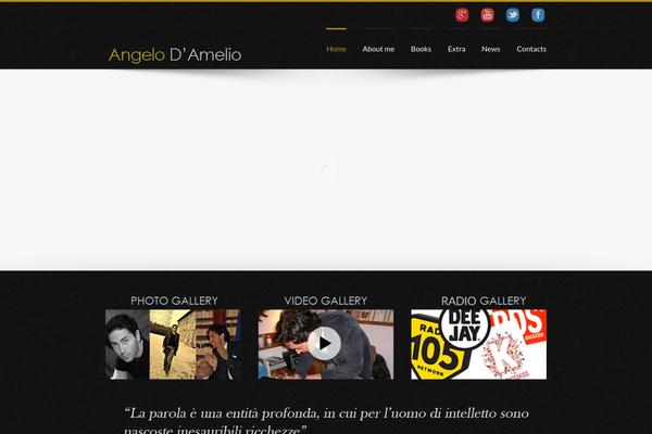 Angelo theme site design template sample