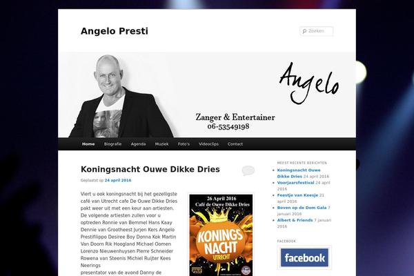 Twenty Eleven theme site design template sample