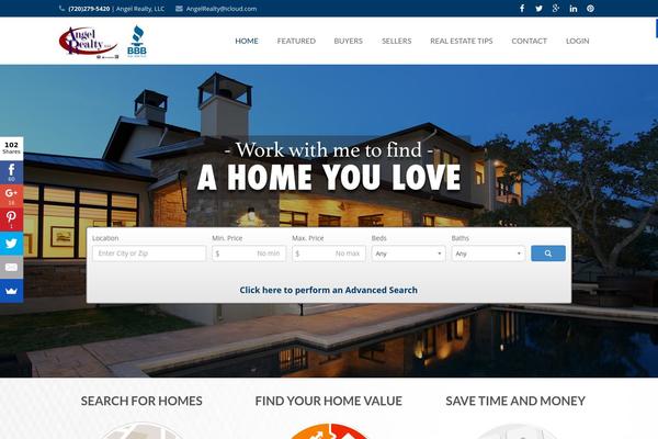 Impreza theme site design template sample