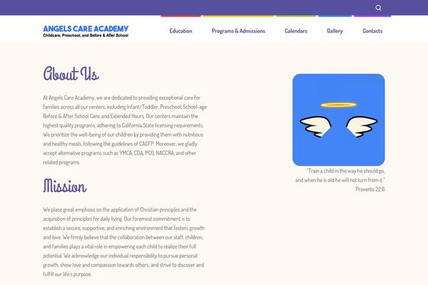 Smarty-child theme site design template sample