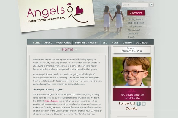 angelsfosterokc.org site used Angels