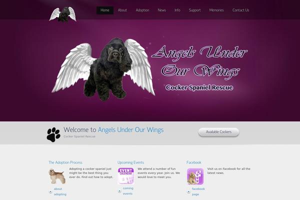 angelsunderourwings.com site used Envision