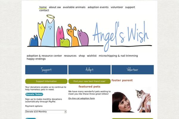 angelswish.org site used Angels-wish