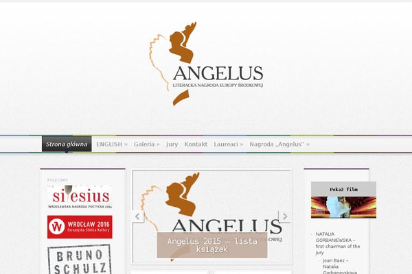 angelus.com.pl site used Oria