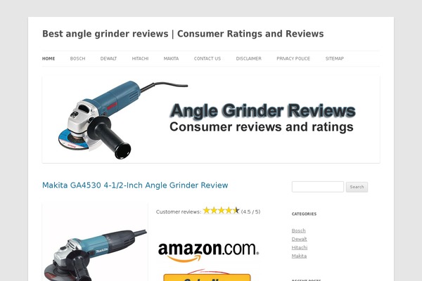 Twenty Twelve theme site design template sample