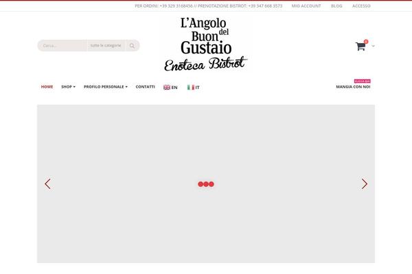 Porto theme site design template sample