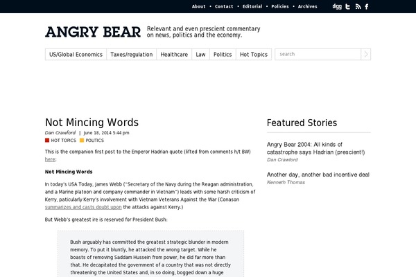 angrybearblog.com site used Angrybear