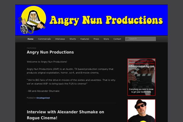 Twenty Eleven theme site design template sample