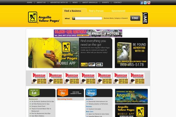 Twenty Eleven theme site design template sample