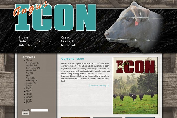angusicon.com site used Wp-2015