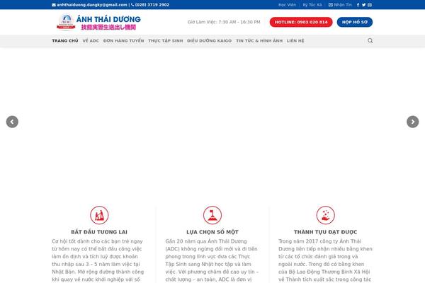 anhthaiduong.com site used Adc-theme