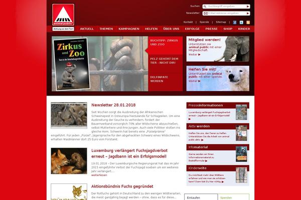 animal-public.de site used Animal-public