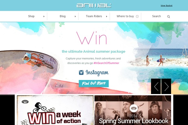 Animal theme websites examples