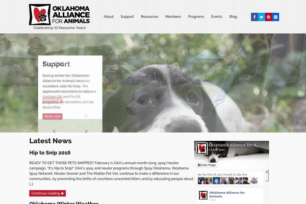 animalallianceok.org site used Oaa