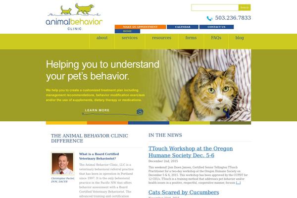 Animal theme site design template sample
