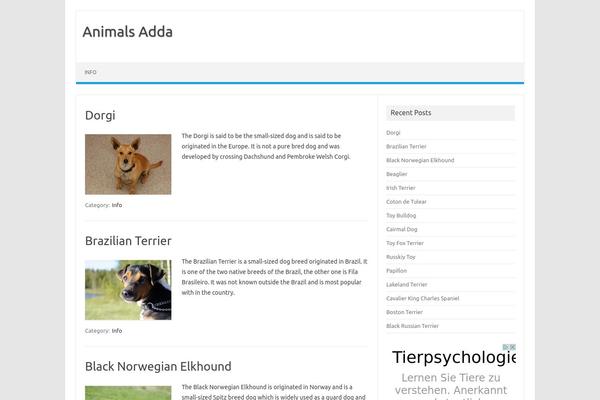 animalsadda.com site used Newspaper4ad