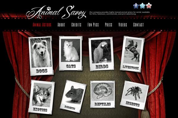 animalsavvy.net site used Animalsavvytheme