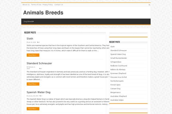 animalsbreeds.com site used Newspaper4ad