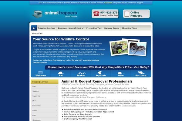 animaltrapperssouthflorida.com site used Animal-trappers