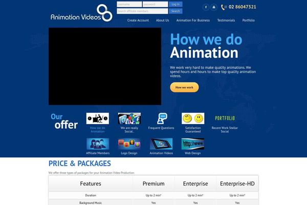 animationvideos.com.au site used Doover-premium-wordpress-theme