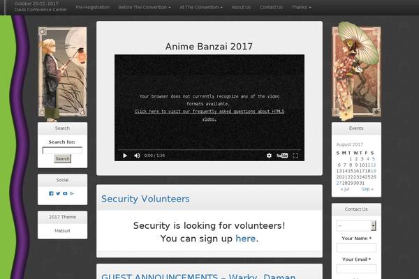 animebanzai.org site used Banzai