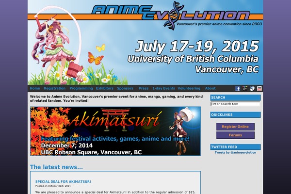 animeevolution.com site used New2015