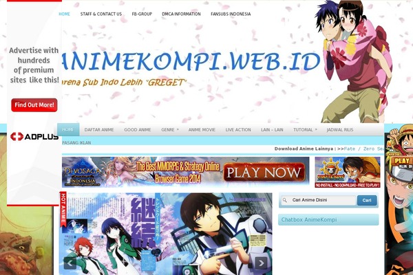 animekompi.web.id site used Animestream
