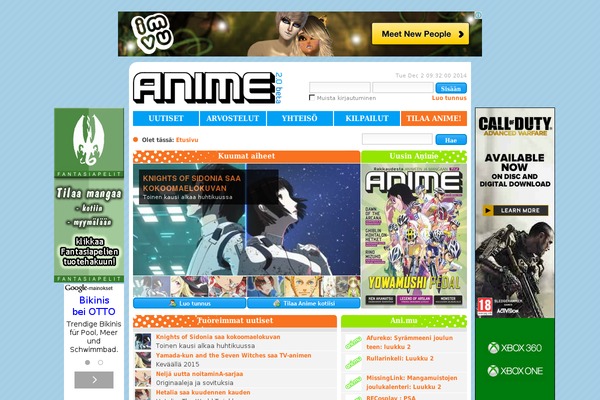 animelehti.fi site used Anime