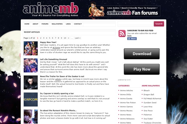 animemb.com site used Animemb.com