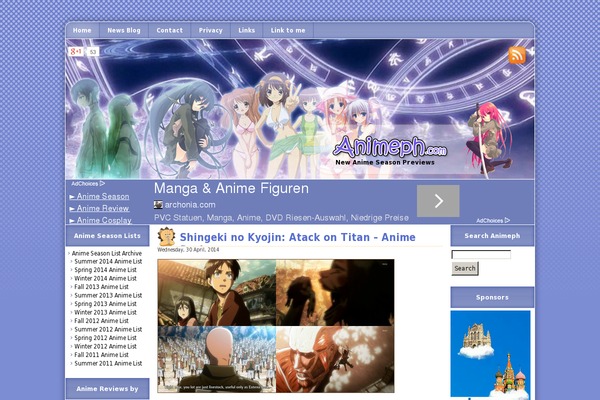 animeph.com site used Bleach